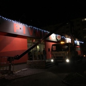 vánoční osvětlení